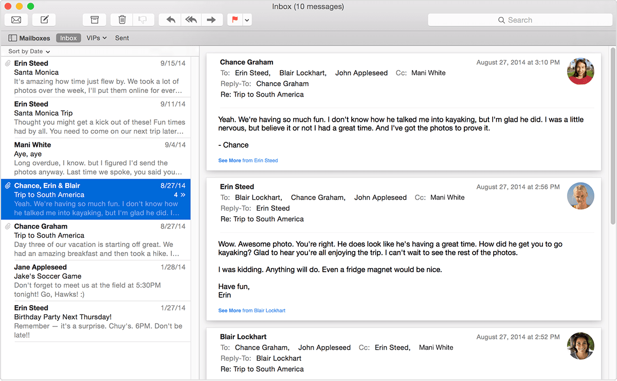 How setup outlook mail in mac app store