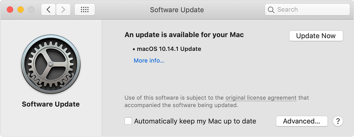 Update An App Mac